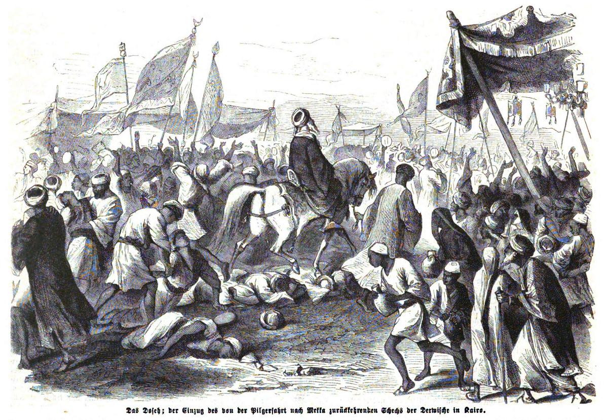 Das Doseh in Kairo 1876 ©MDZ